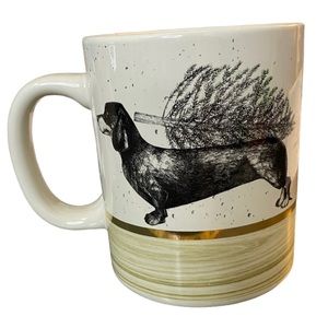 Jingles & Joy Holiday Christmas Dachshund Coffee Mug